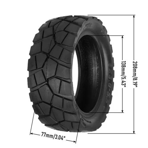 Rueda Tubeless 9x3.0-5.5,Cubierta 9 Pulgadas Offroad para Patinete Eléctrico Kukirin G2 Pro(version 2024 y posterior) - Imagen 3