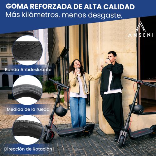 Rueda tubeless 60/70-6.5 para xiaomi 5, Segway Ninebot E3 E,Ninebot Max G30/G30D,Smartgyro  (1 Unidad) - Imagen 5